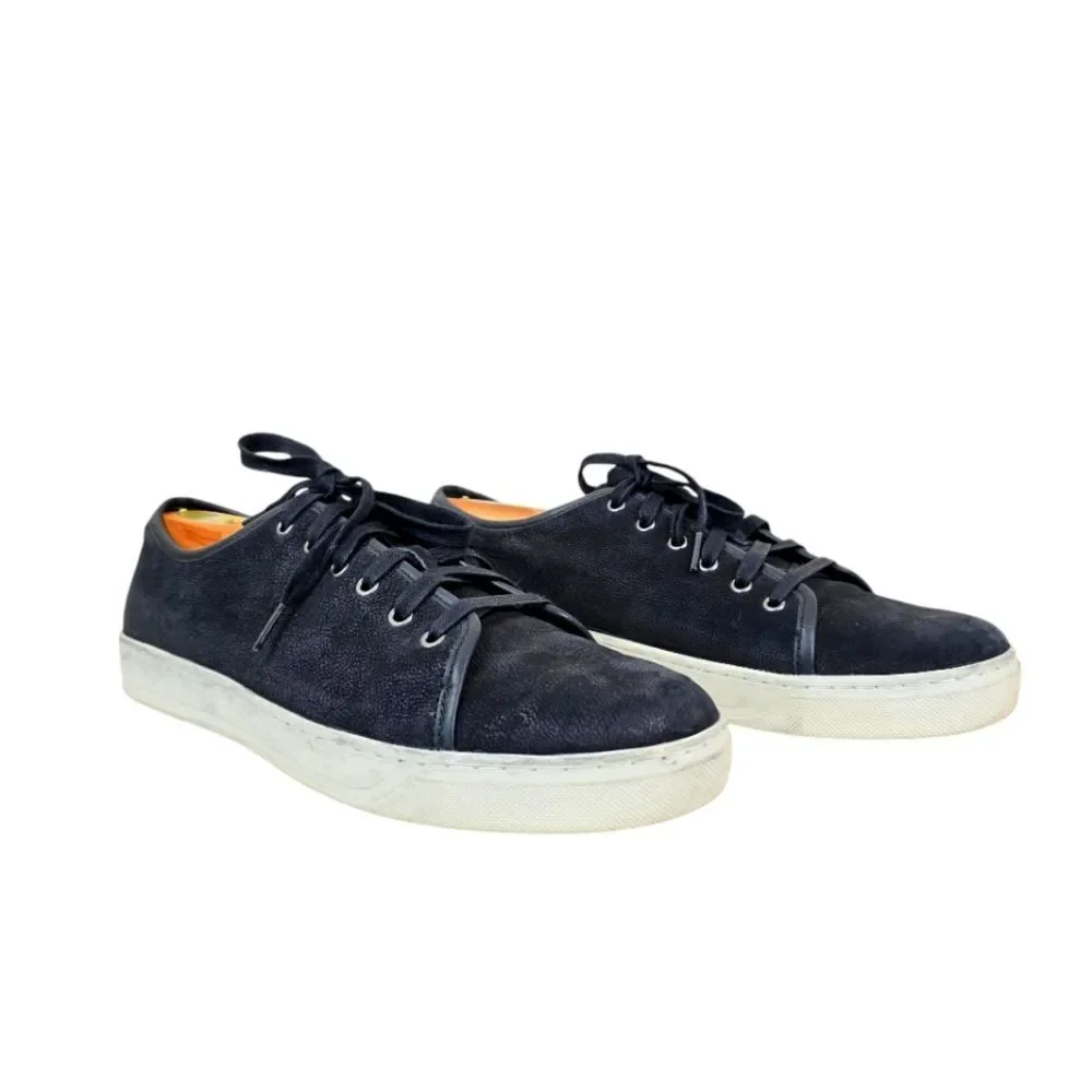 Vince Mens Austin Suede Leather Low Top Lace Up Casual Minimalist Sneakers 10.5